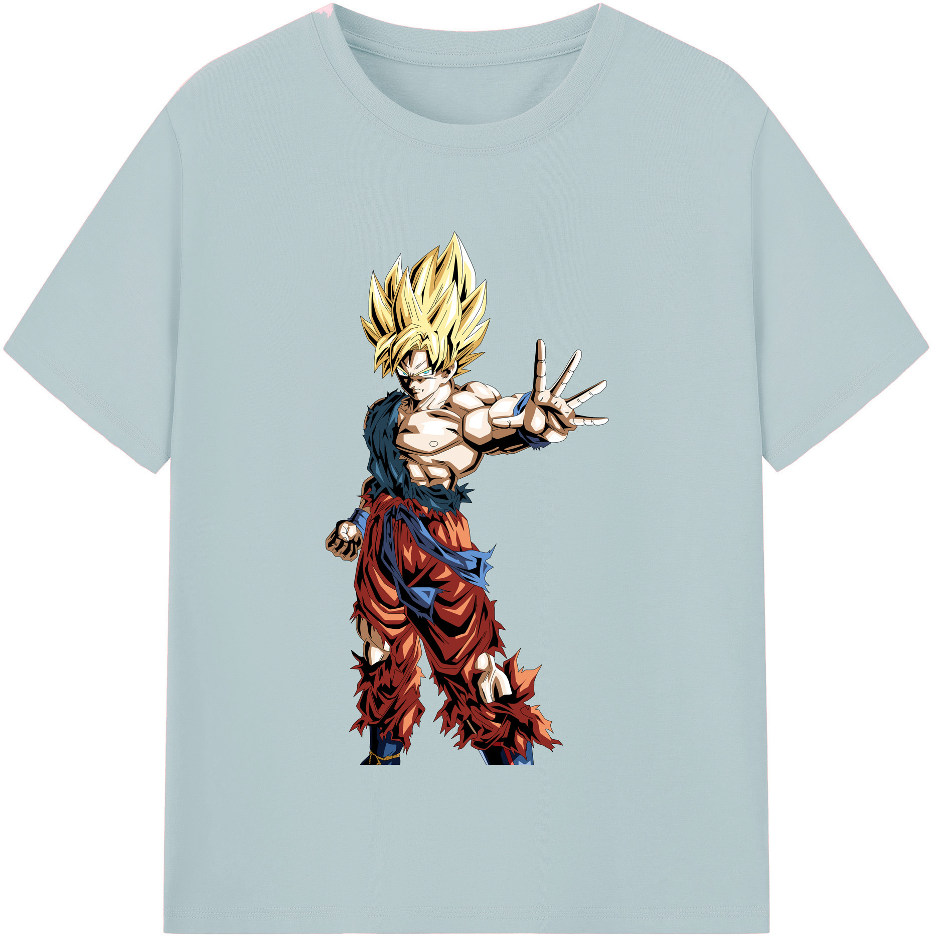 （画像用） ドラゴンボール 孫悟空（そん ごくう）Son Goku カカロット DRAGON BALL Kakarotto 綿100％半袖Tシャツ（フロントプリント）